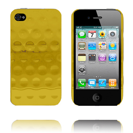Airo Chrome (Kulta) iPhone 4 Suojakuori Standillä