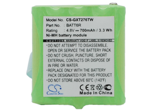 Midland GXT635 GXT650 GXT661 akku 700mAh