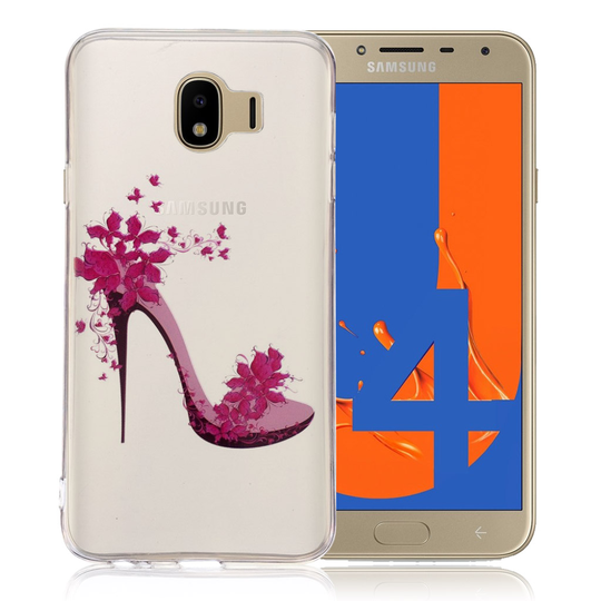 Samsung Galaxy J4 (2018) kuvioinen printti ohut suojakotelo - Korkkarit