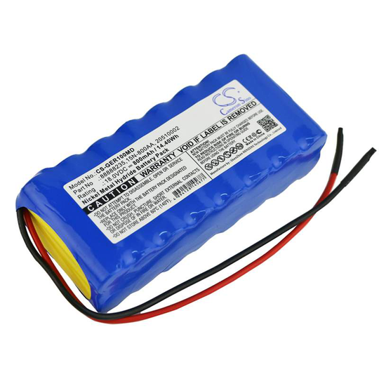 GE Responder 1000 Responder 1100 SCP 840 akku 800mAh