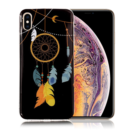 iPhone 9 Plus IMD Kuviollinen Pehmeä Muovinen Takasuoja Kuori - Upea Unensieppaja
