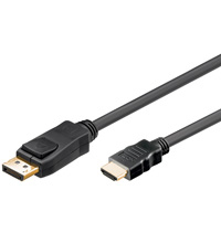 GB DISPLAYPORT 1.2 TO HDMI 1.4 KAAPELI 1M