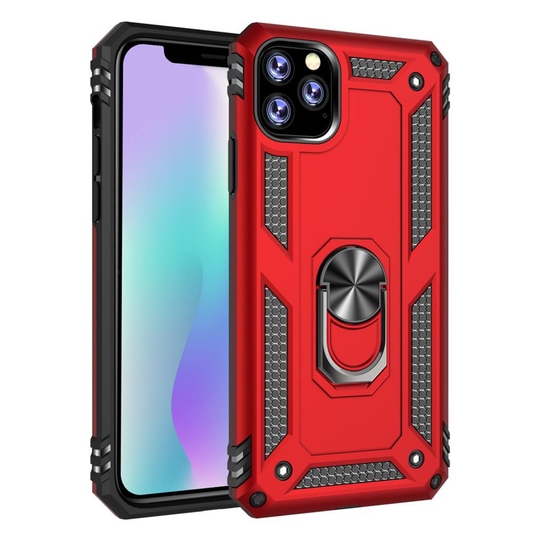 Bofink Combat iPhone 11 Pro Max kuoret - Punainen