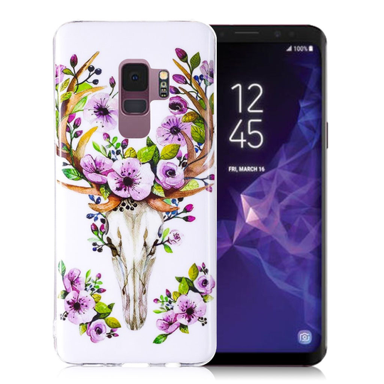 Samsung Galaxy S9 uniikki suojakuori - Koristeltu hirvi