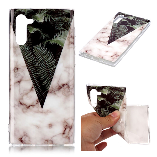 Marble Samsung Galaxy Note 10 kuoret - Lehdet Marmori