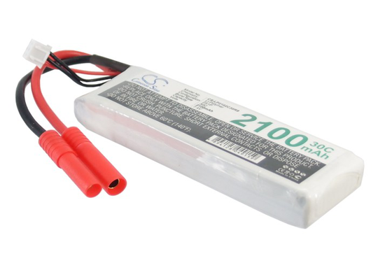 Li-Po akku 2100mAh 7 4V Gold Plug