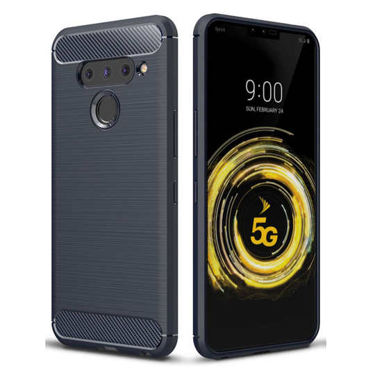 Carbon Flex LG V50 ThinQ kuoret - Sininen
