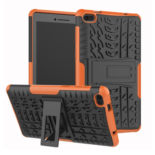 Lenovo Tab E7 cool tyre hybrid case - Orange