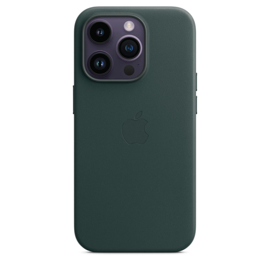 APPLE IPhone 14 Pro LeathCase MgS Forest
