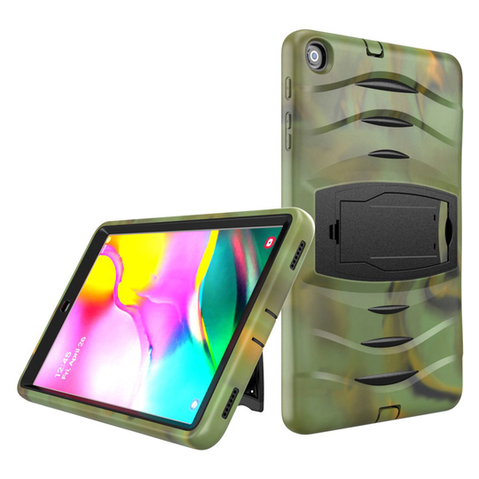Samsung Galaxy Tab A 10.1 (2019) shockproof silicone case - Camouflage