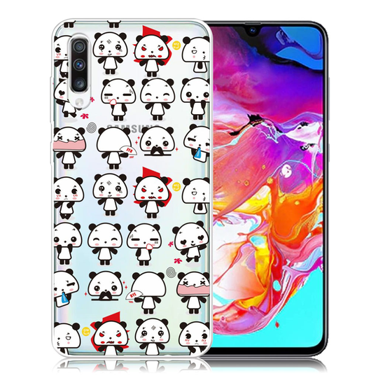 Deco Samsung Galaxy A70 kuoret - Pandat