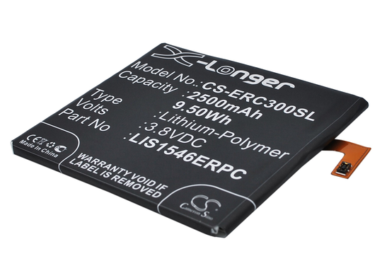 Sony Ericsson D2502 D2533 M50w akku 2500 mAh