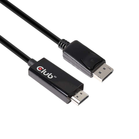 CLUB 3D DP 1.4 CABLE MALE TO HDMI