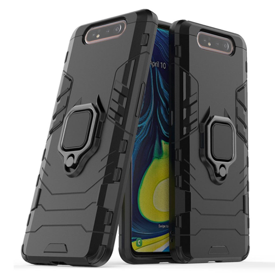 Ring Guard Samsung Galaxy A80 kuoret - Musta