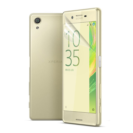 5-Pakkaus Kirkas HD LCD Näytön Suojakalvo Sony Xperia X Puhelimelle