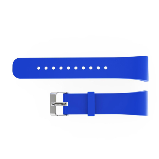 Samsung Gear Fit2 Pro trendikäs ranneke - Sininen