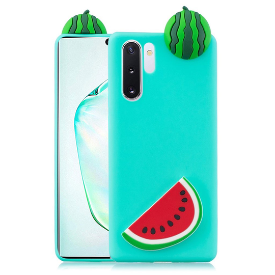 Cute 3D Samsung Galax Note 10 Pro kuoret - Vesimeloni