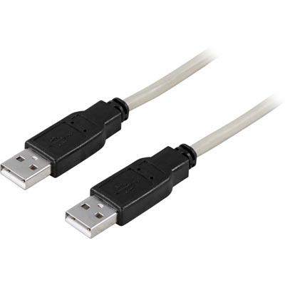 USB 2.0 Kaapeli A-tyyppi Uros - A-tyyppi Uros, 0,5m