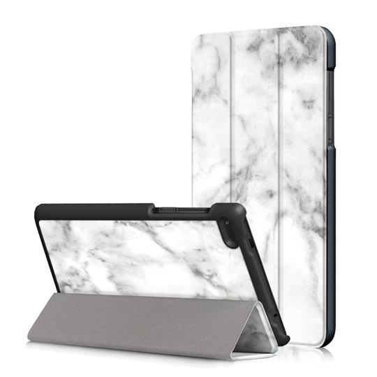 Lenovo Tab 7 Essential uniikki nahkakotelo - Marmori