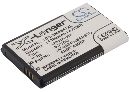Samsung SGH-A847 akku 1300 mAh