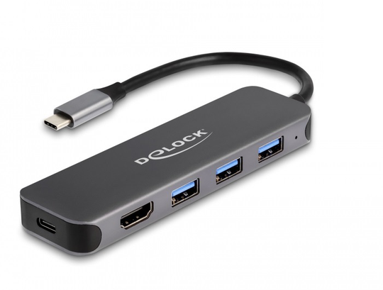 3 Port USB Hub And 4K HDMI Output With USB Type-C™ PD 85W