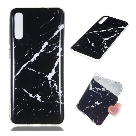 Samsung Galaxy A70 marble pattern gel case - Style M