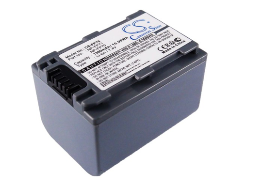 Sony NP-FP70 NP-FP60 NP-FP71 yhteensopiva akku 1360 mAh