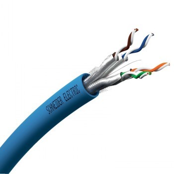 SCHNEIDER ELECTRIC ACTASSI TIETOVERKKOKAAPELI CAT7 S/FTP 4P CCA S1D1A1 500M RULLA SININEN