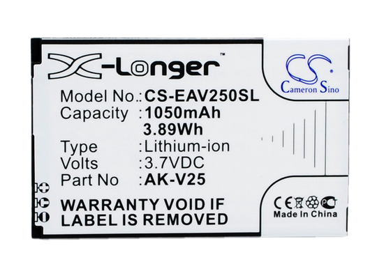 Emporia EUPHORIA Pure V25 akku 1050 mAh