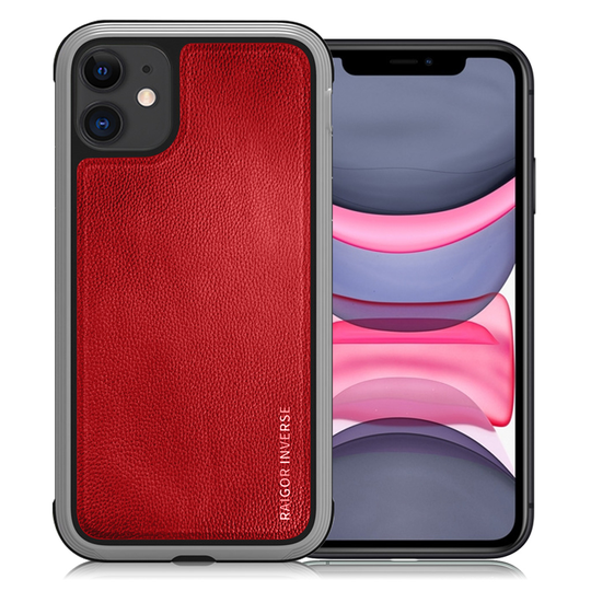 Raigor Inverse LUXURIOUS Cover for iPhone 11 - Red