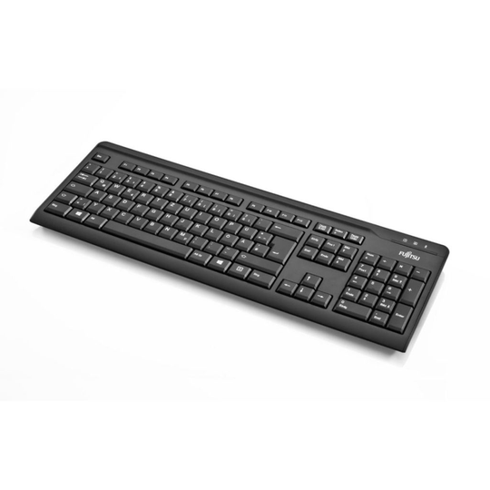 FUJITSU KB410 SLIM KEYBOARD BLACK NORDIC