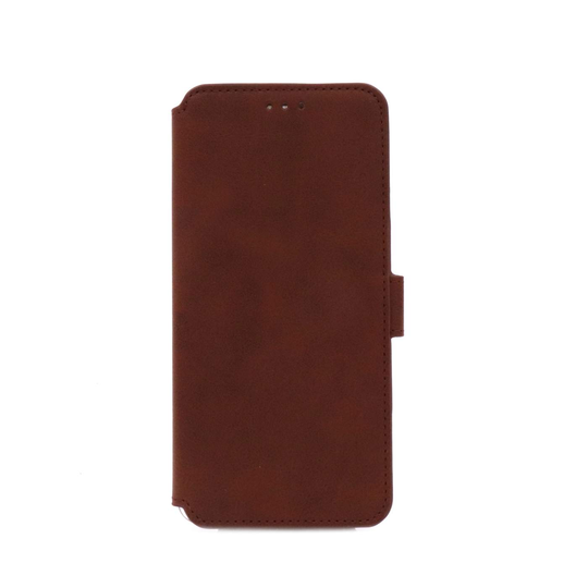 NovaNL Bookcase Volume 1.0 suojakotelo Samsung Galaxy A31 - ruskea