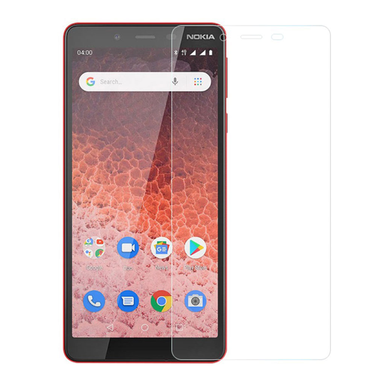 Nokia 1 Plus Arc Edge tempered glass screen protector