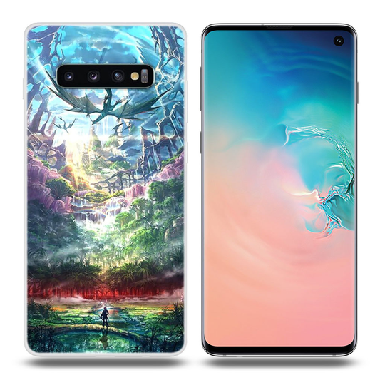 Samsung Galaxy S10 kuvioitu suojakotelo - Kaunis Maisema