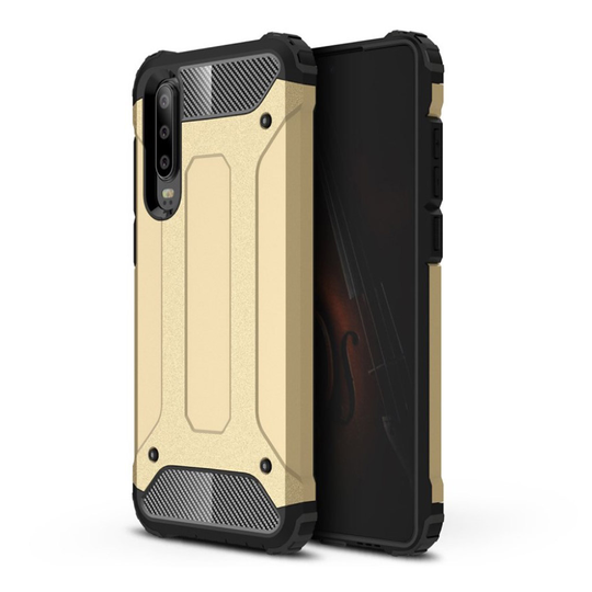 Huawei P30 armor guard hybrid Suojakotelo - Kulta