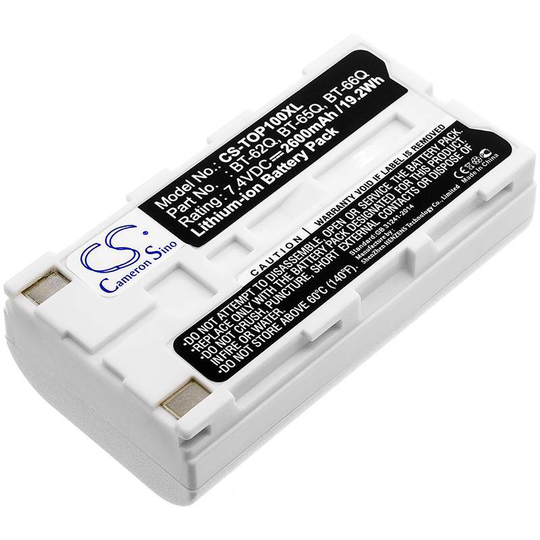 Topcon FC100 FC-100 FC-120 akku 2600mAh