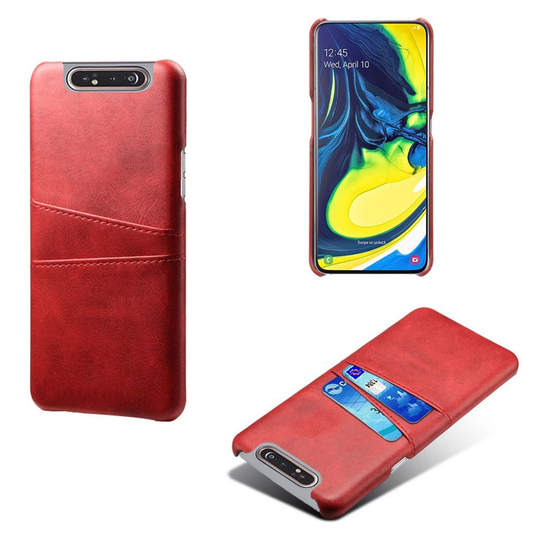 Dual Card Samsung Galaxy A80 kuoret - Punainen