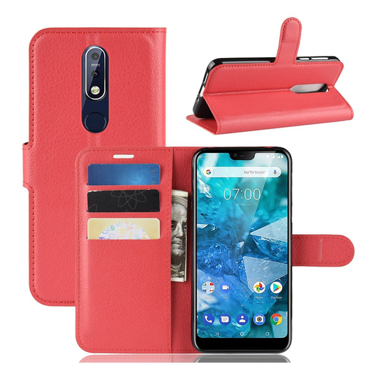 Classic Nokia 7.1 kotelot - Punainen