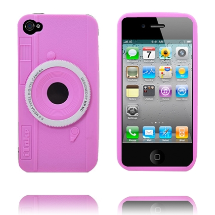 Camera Case (Pinkki) iPhone 4 Suojakuori