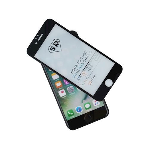 5D Iskunkestävä Panssarilasi Xiaomi Mi 11 Ultra 5G - Musta kehys