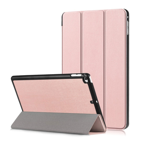 iPad Mini (2019) tri-fold nahkainen suojakotelo - Pinkki