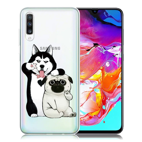 Deco Samsung Galaxy A70 kuoret - Kaksi Koiraa