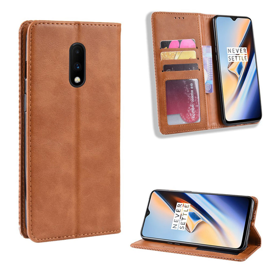Bofink Vintage OnePlus 7 kotelot - Ruskea