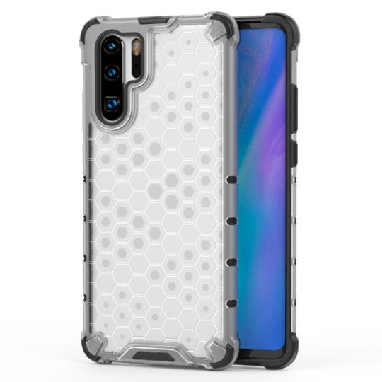 Bofink Honeycomb Huawei P30 Pro kuoret - Valkoinen