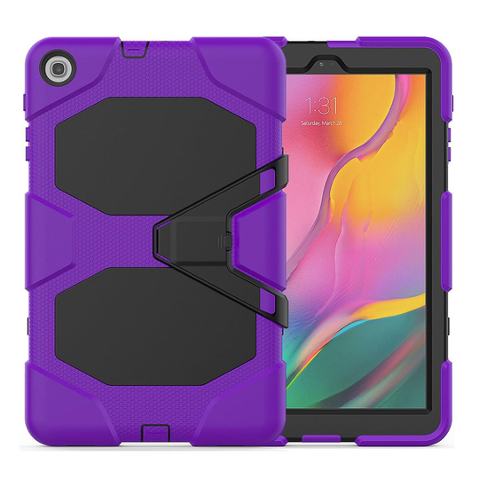 Samsung Galaxy Tab A 10.1 (2019) silicone combo case - Purple