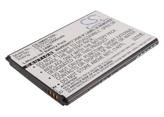Samsung GT-N7100 GT-N7105 Galaxy Note II Galaxy Note 2 akku 2200 mAh