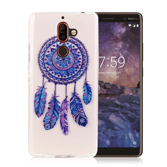 Nokia 7 Plus persoonallinen suojakuori - Unisieppari