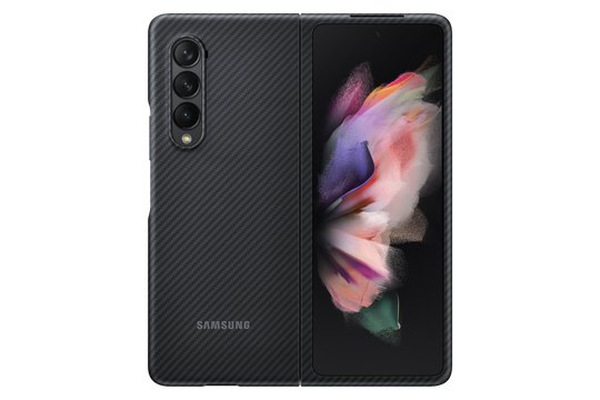 SAMSUNG Z FOLD3 ARAMID COVER BLACK