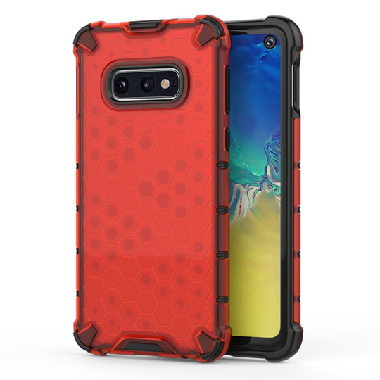 Bofink Honeycomb Samsung Galaxy S10e kuoret - Punainen
