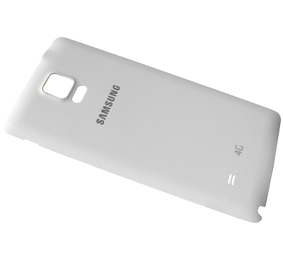 Akkukansi / Takakansi Samsung SM-N910 Galaxy Note 4 - valkoinen 4G